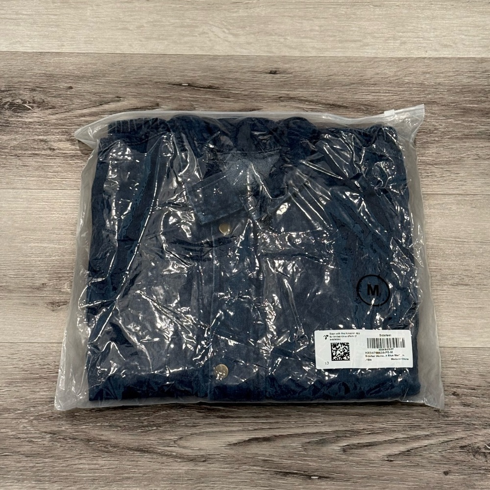 Quilted Denim Jean Jacket Brand New. Women’s medium - Picture 9 of 9